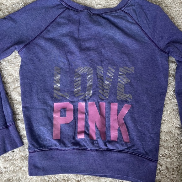 Victorious secret Pink crewneck sweatshirt. Size xs. - Picture 3 of 3
